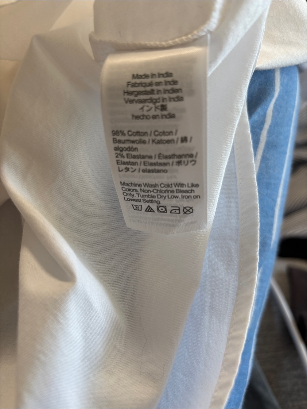 J. Crew White Women's Button-Down Shirt - Picture 3 of 6